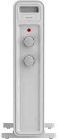 Sencor - Olejový ohrievač so 7 rebrami, 600/900/1500 W, 230 V, biely