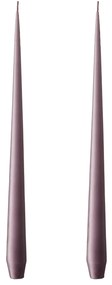 ester & erik Sviečka Taper 32 cm – 42 Muted Mauve – sada 2 ks