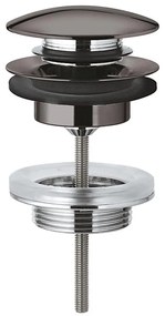 GROHE 65807A00 - Odpadová súprava s uzáverom pre umývadlá s prepadom, grafit