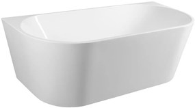 Aqualine Aqualine, TAJO nástenná stojaca vaňa 170x80cm, biela, E1980