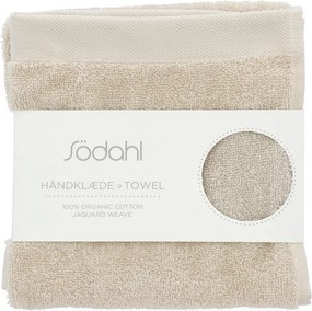 Béžový froté bavlnený uterák 40x60 cm Comfort – Södahl