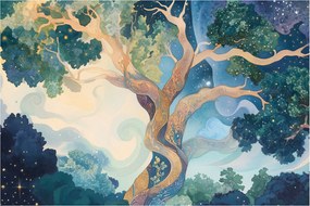 Obraz – Vesmírny strom (90x60 cm)
