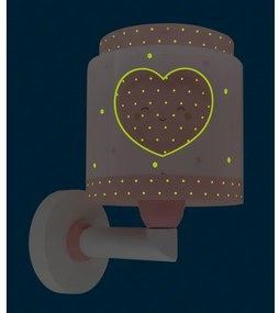 Dalber 76019S - Detské nástenné svietidlo BABY DREAMS 1xE27/15W/230V ružová