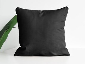 XPOSE® Bavlnená obliečka na vankúš MICHAELA DUO - čierna/béžová 50x50 cm