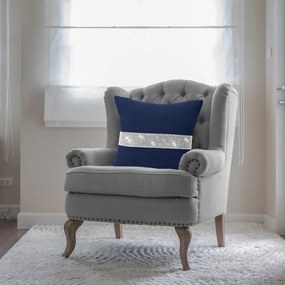 Dekorstudio Dekoračná obliečka na vankúš GLAMOUR 404-69 granátová