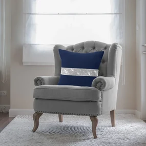 Dekorstudio Dekoračná obliečka na vankúš GLAMOUR 404-69 granátová