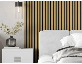 Mexen Lam-B, akustické stenové lamely 275 × 30 cm, HDF doska 4 mm, technická dyha, bambus prírodný, S100-275307-3015-011