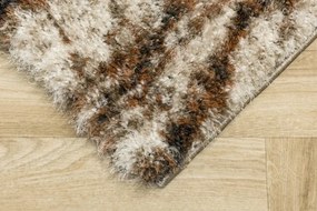 Koberec SHAGGY PUFFY Y615B antracitový / medený