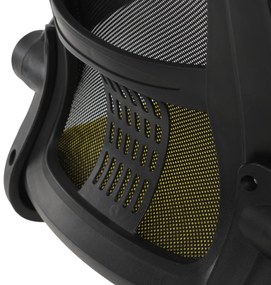 Autronic KA-K2006 YEL Kancelárska stolička, žltá