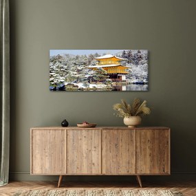 Obraz - Kinkakudži, Japonsko (120x50 cm)