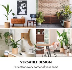 Fox & Fern Hasselt, kvetináč z polystonu, ručne robený