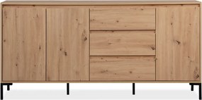 Široká komoda Korsika, dub artisan