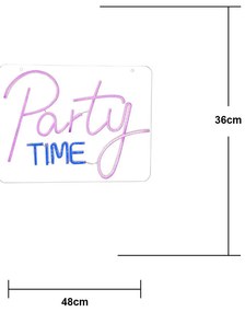 Ružová LED neónová svetelná dekorácia 5 W Plexy – Star Trading