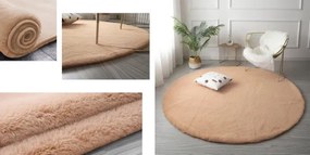Koberec RABBIT karamelový kruh