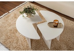 Konferenčný stolík Moira Wood White