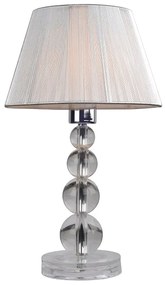 Stolná lampa Cinda Typ 14-ME-SMPEQ - strieborná