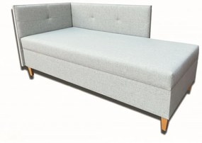 Jednolôžková posteľ (váľanda) 90 cm Alissa (so sendvičovým matracom Erik) (L). Akcia -8%. Vlastná spoľahlivá doprava až k Vám domov. 1052025