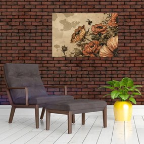 Obraz - Včelia lúka II. (90x60 cm)