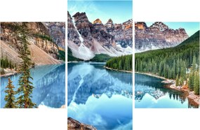Obraz - Moraine lake (90x60 cm)