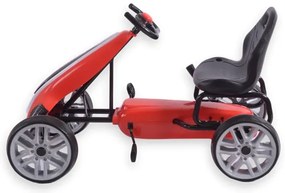 Šlapacia motokára POWER červená