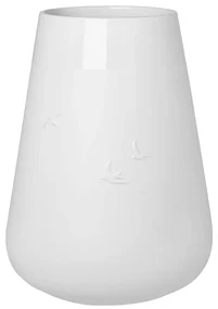 Biela porcelánová váza SEAGULL