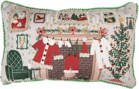 Decorative Cushion 50x35x4 Cm Beige Polyester - 50*30*4 cm