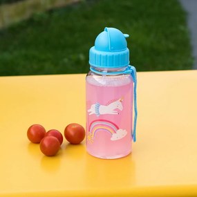 Modrá tritanová detská fľaša 500 ml Magical Unicorn – Rex London