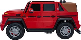 Elektrické autíčko Mercedes Benz MAYBACH G650 STRONG červené