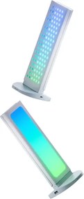 Nanoleaf NL7602K0001A023-LED RGBIC stmievateľná stolná nabíjacia stanica 2700-6500K 5V biela