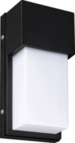 Toolight Toolight, JNH034-G, moderné vonkajšie nástenné svietidlo, 1× E27, IP44, čierna saténová, OSW-56222