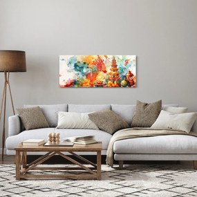 Obraz - Akvarelové ilustrácie (120x50 cm)