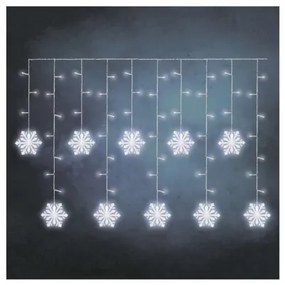 LED vánoční závěs Heter 135 x 50 cm studená bílá