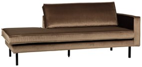 Leňoška rodeo levá 203 cm velvet taupe MUZZA