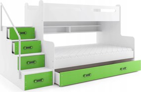 Detská poschodová posteľ Max 3-poschodová 200x120