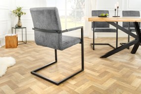 Dizajnová stolička LOFT kamenná sivá
