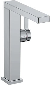 HANSGROHE Tecturis E páková umývadlová batéria Fine Coolstart s otočným výtokom, s odtokovou súpravou Push-Open, výška výtoku 211 mm, chróm, 73060000