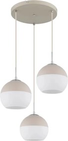 Globo 15999-3HR - Závesný luster na lanku RAGUSA 3xE27/60W/230V