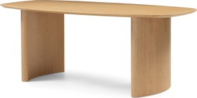 Oválný jídelní stůl Oriento 200 cm dub přírodní