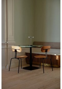 LED stolová lampa so stmievačom v striebornej farbe s kovovým tienidlom (výška 31 cm) Asteria Move – UMAGE