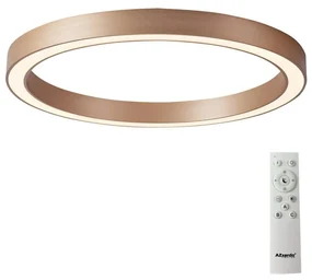 Azzardo AZ5033 - LED Stmievateľné stropné svietidlo MARCO LED/50W/230V zlatá + DO AZ5033