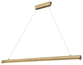 LED Luster na lanku LED/22W/230V 4000K 120 cm jaseň/masív
