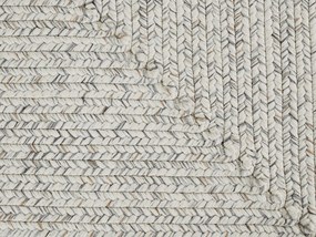 NORTHRUGS - Hanse Home koberce Kusový koberec Braided 105553 Light Melange – na von aj na doma - 80x200 cm