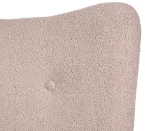 Hojdacie kreslo MOSS TEDDY BOUCLE béžové 856704