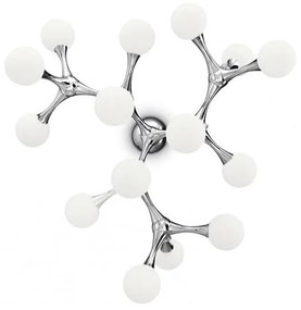 Ideal Lux - LED Prisadený luster NODINO 15xG9/15W/230V biela