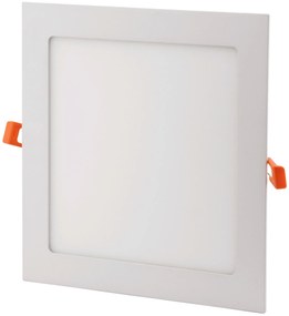 AVIDE Zápustný LED panel, 24W, teplá biela, 29x29cm, štvorec, biely