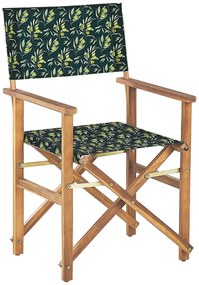 Set 2 ks záhradných lehátok s náhradnými poťahmi Ciala (svetlé drevo + vzor olív). Vlastná spoľahlivá doprava až k Vám domov. 1078387
