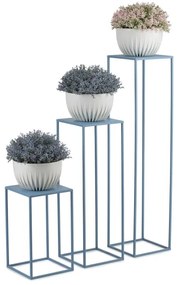 Stojan na kvety 40x24 cm modrá