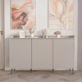 Moderná komoda CONNER kašmír 150 cm