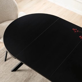 PROXIMA.store - Okrúhly stôl LUKAS FARBA: čierna