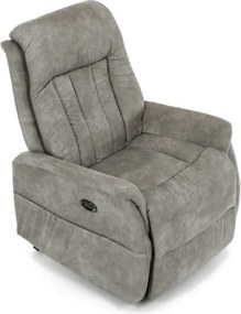 Polohovacie kreslo sivé, elektrické TV-Q8575 GREY3